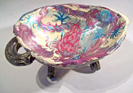 Lustre Decorated Bowl